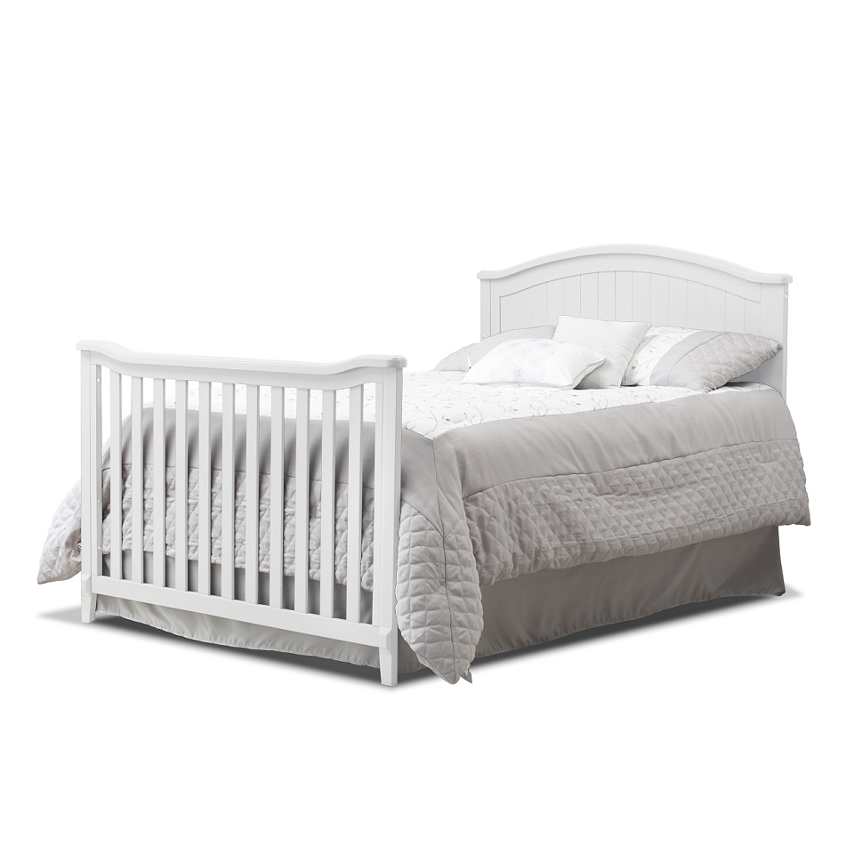 Sorelle Fairview Crib full size rails white 221-W